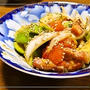 ほど塩レシピ＊アボカドトマトの味ぽん炒め