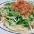 白だしであっさり☆水菜としめじ焼きうどん