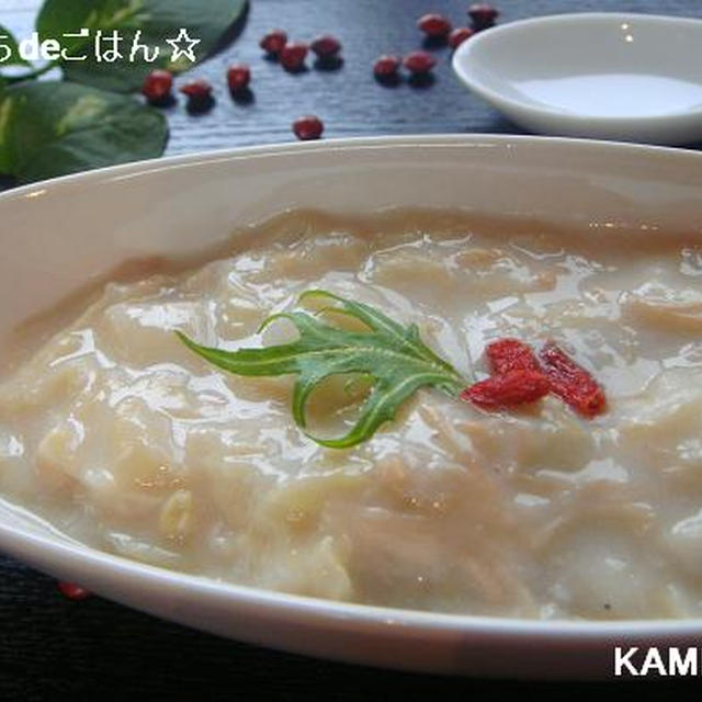 白菜とホタテ缶のトロトロ煮♪あったか優しい味☆