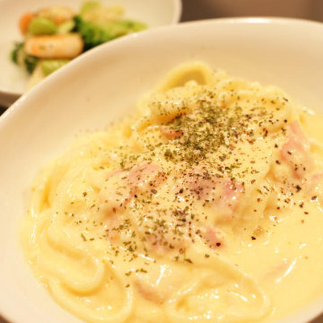 カルボナーラうどん