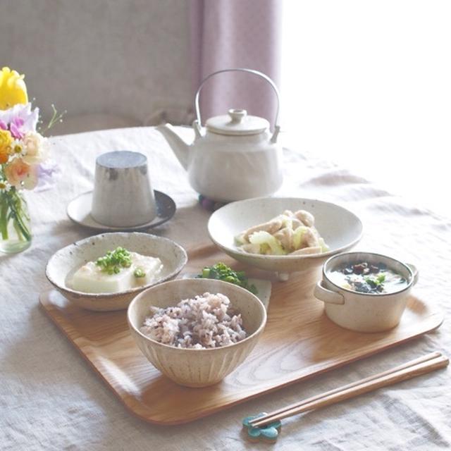 あっさりと優しい味のお夕飯*