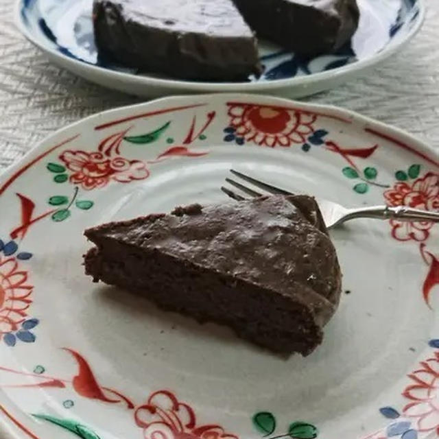 ヨーグルトでチョコレートチーズケーキ