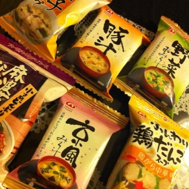 フリーズドライでこんなものまで