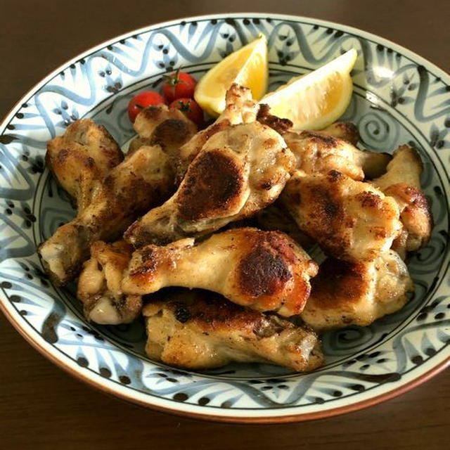 ☆電子レンジ活用でヘルシー☆手羽元のソテー♪レモン風味♪