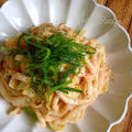 キャベツ大量＊やみつき明太マヨの焼うどん