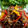 ヘルシー麻婆ナス　Stewed Eggplant with Minced Pork