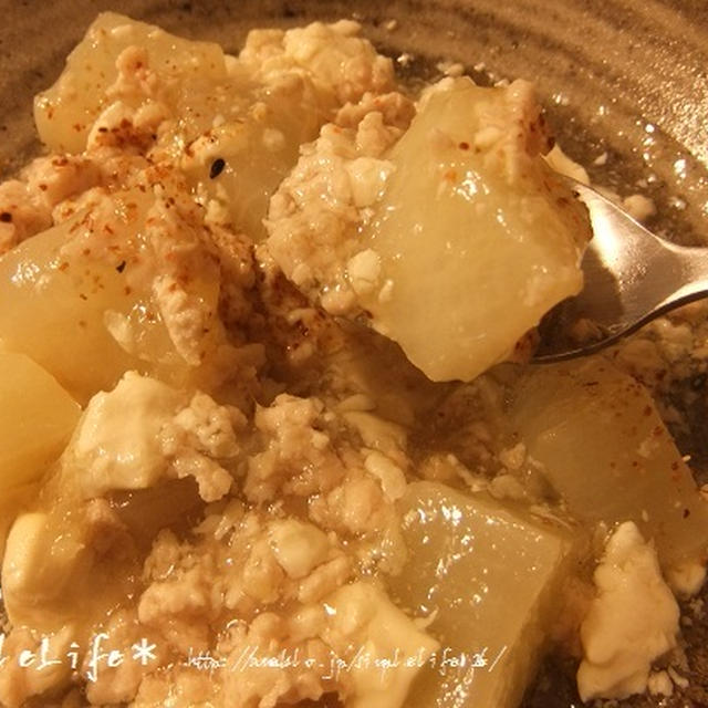 大好評！大根くずし豆腐あんかけ