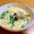 ちんげん菜としめじの卵とじサンラータン風スープ