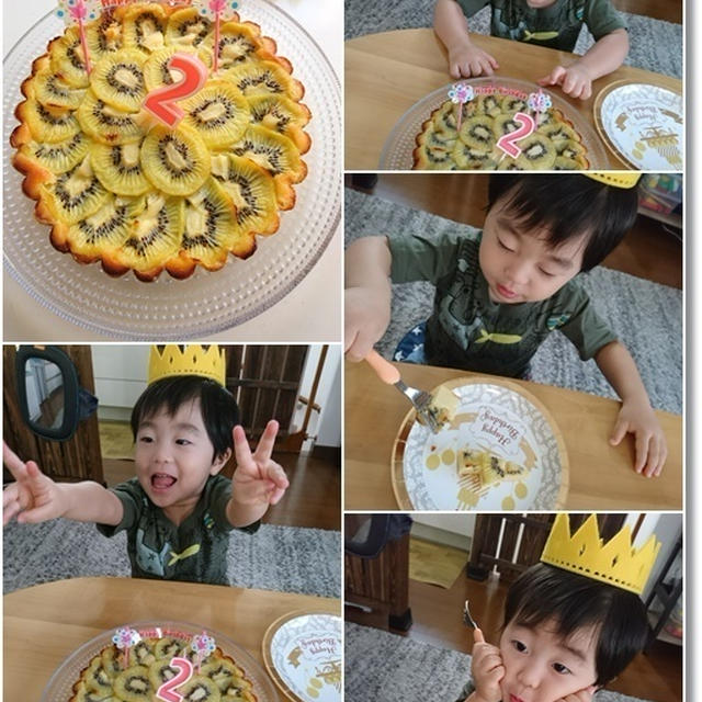 おからのブルーベリーチーズケーキ＆お誕生日ケーキと理想的家族像！？