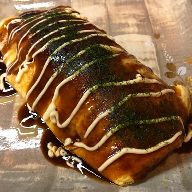 とん平焼き♡豚肉もやし炒め♡揚げ天