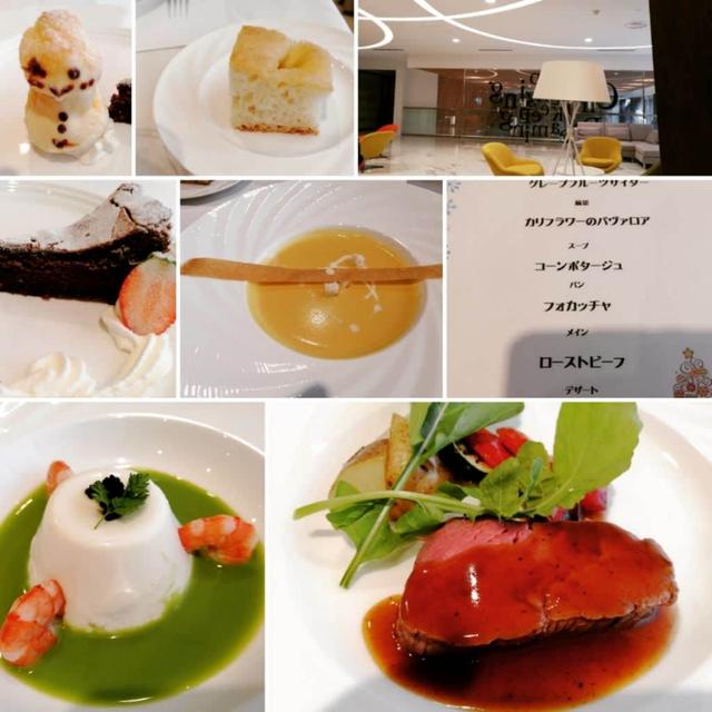 料理学校　レストラントレーニング食事会へ