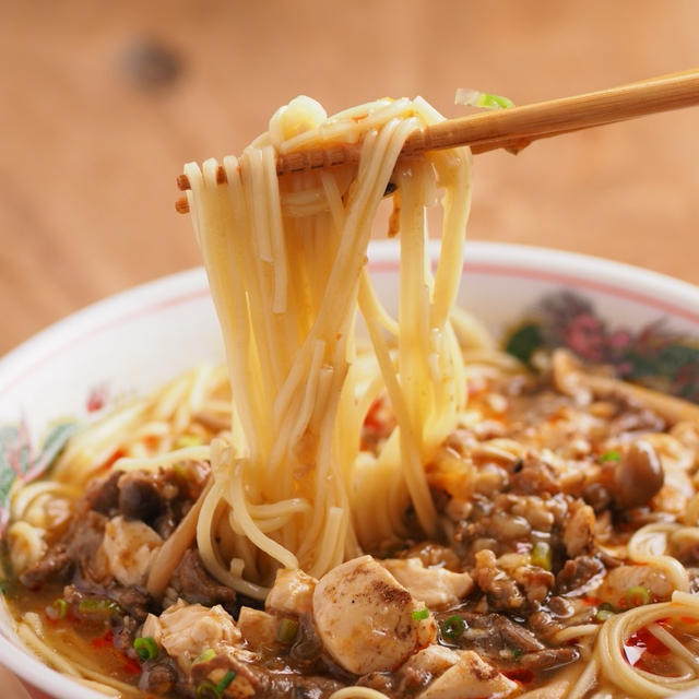 麻婆豆腐ラーメン 棒ラーメンアレンジ 筋肉料理人の賄い By 筋肉料理人さん レシピブログ 料理ブログのレシピ満載