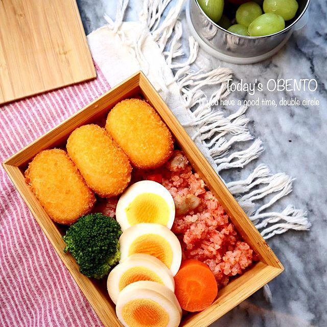 チキンの炊き込みごはん弁当♡【#お弁当#ごはん】