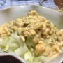 ゆでキャベツ 〜マヨたまソースで〜