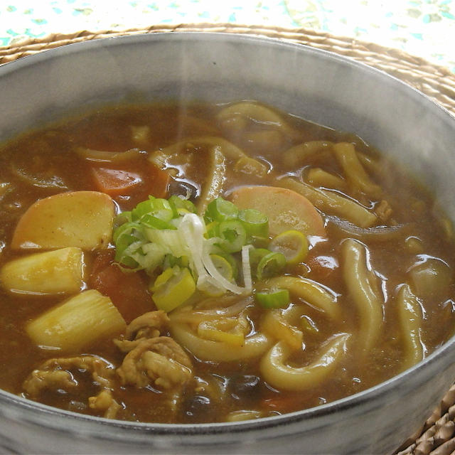 目覚める朝？の簡単カレーうどん