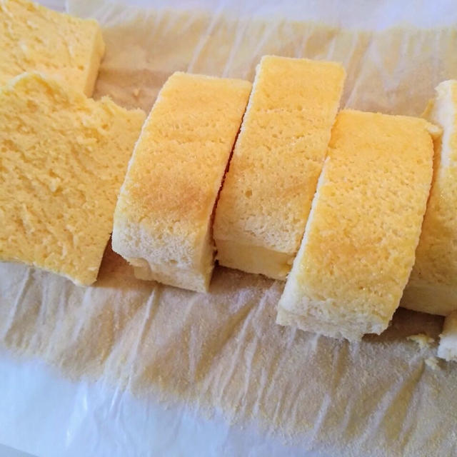 ふわしゅわ食感にうっとり♡ノンオイル＆ヨーグルトで作る台湾カステラ