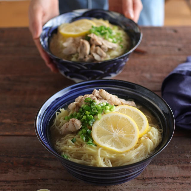 【レシピ】さっぱりレモンでおうちラーメン！鶏だしレモンラーメン