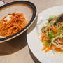 Carrettiea vs  Arrabbiata パスタ