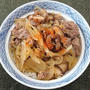 すき焼きのたれで、つゆだく牛丼