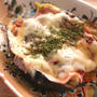 レンジで簡単とろとろレシピ。なすピザ