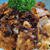 ◆菜園料理で朝ご飯【①菜園浅葱の球根活用で　簡単５分！豚丼とラッキョウ酢漬け】
