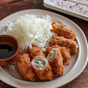 これからの季節に！梅しそチーズのミルフィーユカツ♡