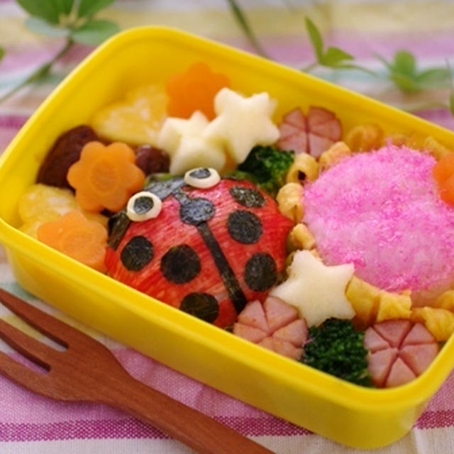 春テントウムシのお弁当