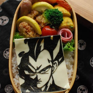 ドラゴンボール ベジータ海苔弁 By まよ子さん レシピブログ 料理ブログのレシピ満載