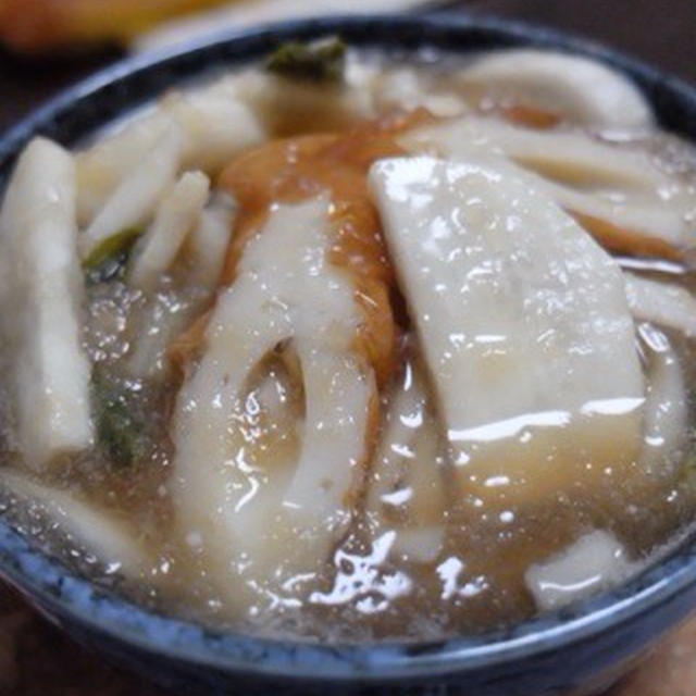 みぞれ煮のおつゆで作るおうどん♪