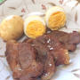 豚肉のトンポーロー風、アボカドきゅうりサラダ、1,060円！