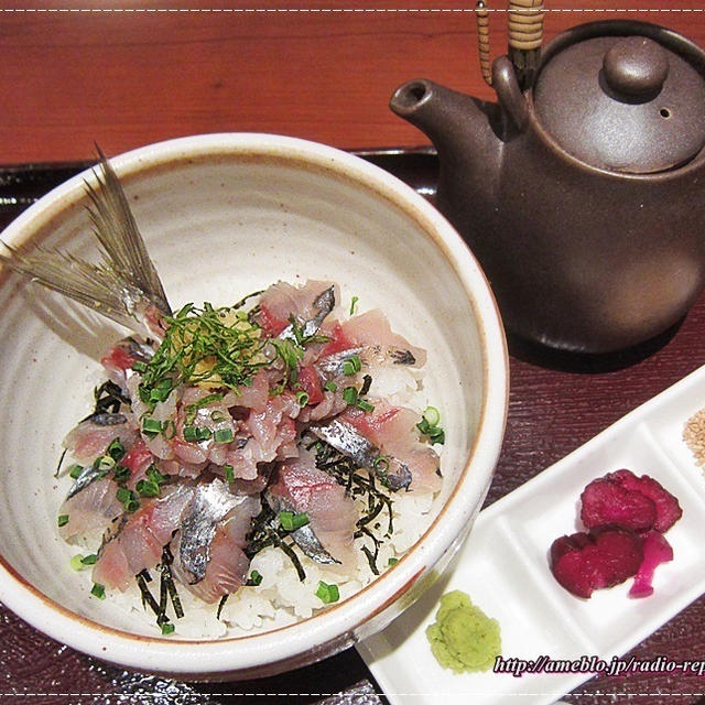 三度美味しいアジのひつまぶし丼☆品川駅高輪口にオープン「のものレストランみやこ」