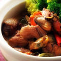 淡菜沙鍋雞│ムール貝と鶏肉の土鍋焼き