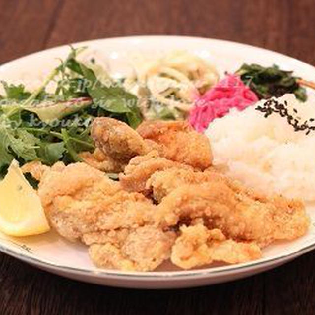 昼カフェ☆から揚げランチ