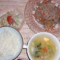豚肉とレンコンの炒め物