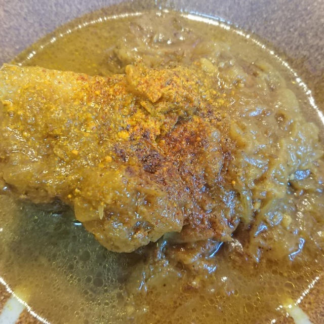 カレー風味のナポリのジェノベーゼ