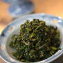 自家製高菜のピリ辛炒め
