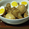 鶏手羽元とゆで卵のつや煮