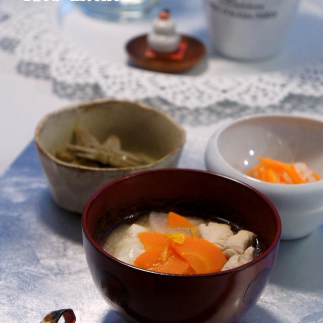 ★年末年始のご挨拶、そしてお食事。