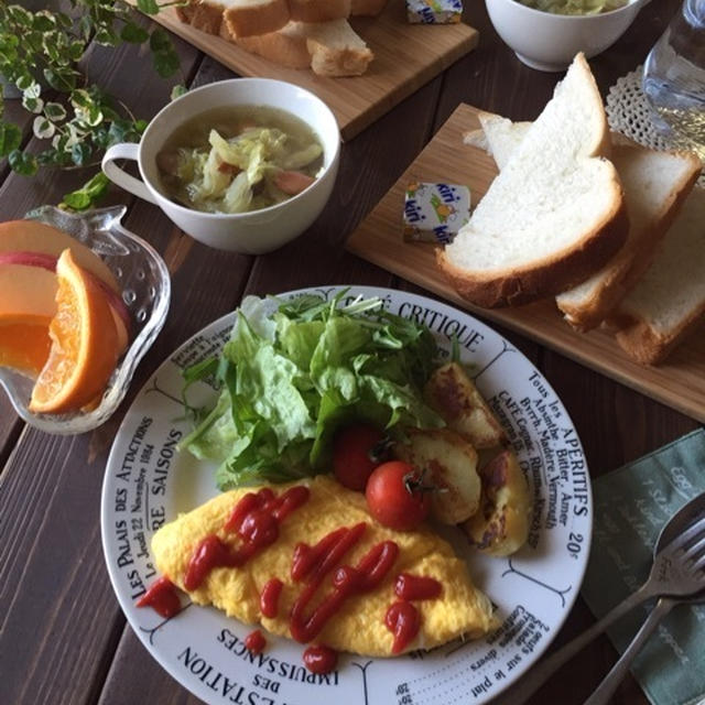 オムレツについて。
