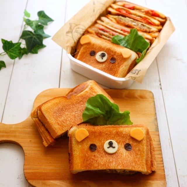 リラックマ＊ホットサンド
