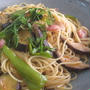 宮崎乾しいたけとナスの和風パスタ