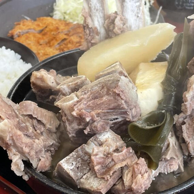 沖縄 北谷 みはま食堂 で県民大好きな骨汁を食べてきた By たかじーさん レシピブログ 料理ブログのレシピ満載