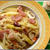 白い野菜のパスタ
