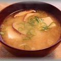 高野豆腐の味噌汁～ダイエット合宿
