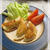 蒸し豆とじゃがいもの塩麹揚げ餃子