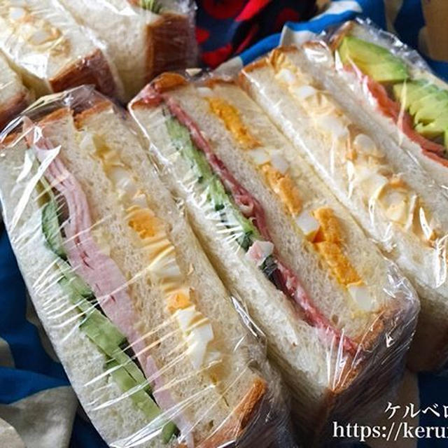 弁当LOG 20171208　クラブハウスサンドイッチのお弁当