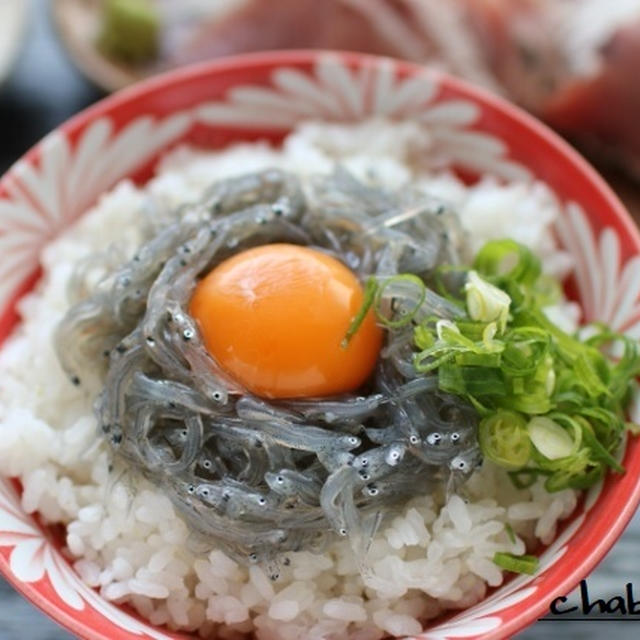 イカの生姜焼き丼 / どろめ丼