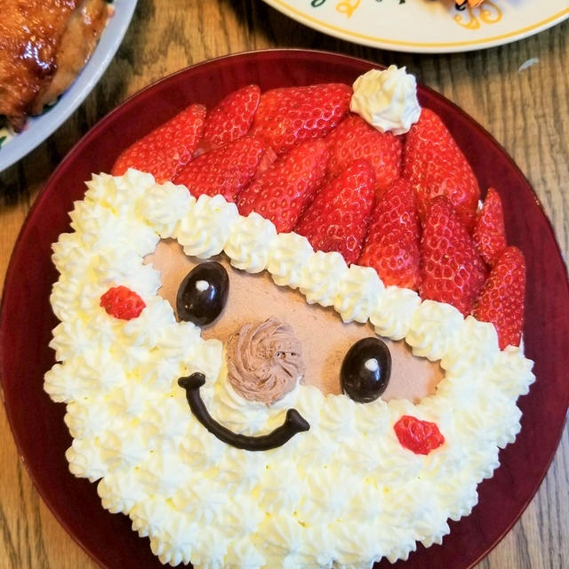 誕生日とクリスマスケーキ