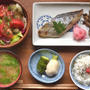 鰆の西京焼で朝ごはん２。