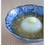 蕪の鶏そぼろあんと、蕪の葉の炒め煮